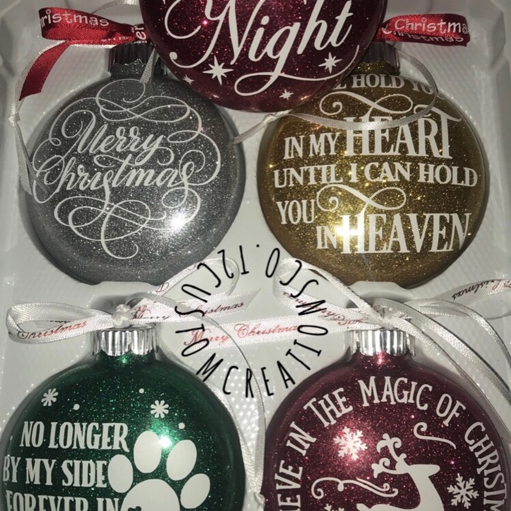 CUSTOM CHRISTMAS ORNAMENT. DAY 3 OF 12 DAYS OF DEALS. USE CODE DEALS3